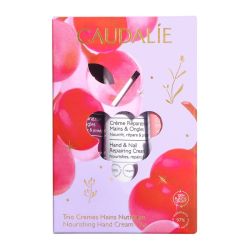 Caudalie Coffret Noel Trio Crème pour les Mains Prix Permanent