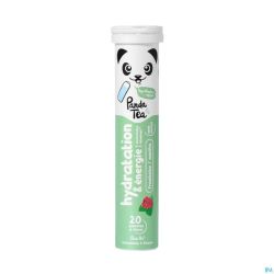 Panda Tea Hydratation Framboise - Menthe Comprimés Effervescents 20