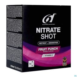 6d Nitrate Shot Fruit Punch 6x100ml