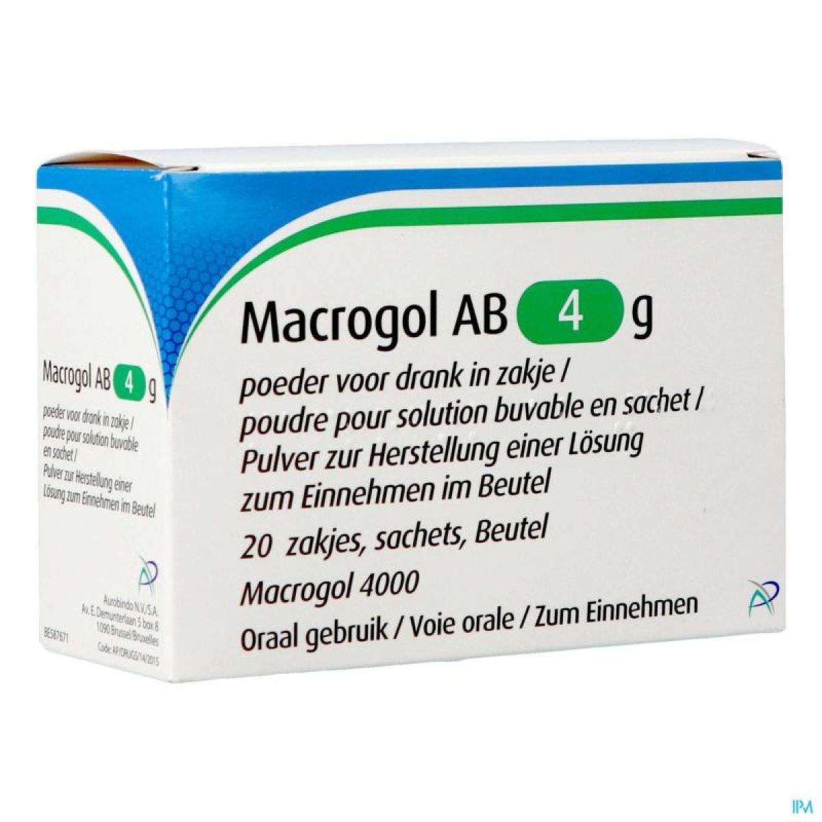 Macrogol Ab G Poudre Pour Solution Buvable Enfants Sachets