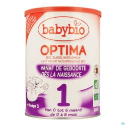 Babybio Lait De Suites Optima 1 0-6m 900