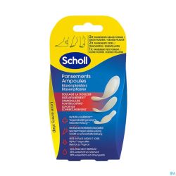 Scholl Pans Ampoule 2grand+2orteil+1petit S/latex