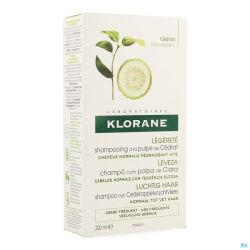 Klorane Shampooing Cedrat Leger Vitalité 20