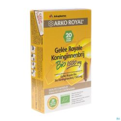 Phytofluide Gelee Royale 20 Ampoules 1500 Mg