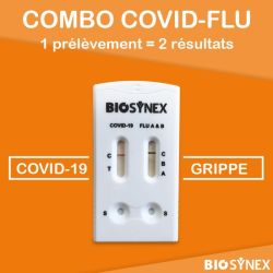 Biosynex Autotest Duo: Covid-19 et Grippe