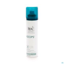 Roc Keops Déodorant Spray Sec Sans Alcool Sans Parfum Peau Normale 150ml