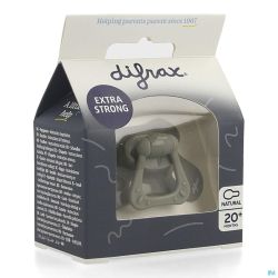 Difrax Sucette Natural 20+ M Uni Gris