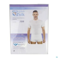 Dermasilk T-shirt Homme Col Rond Manche Cour. M 2