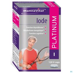 Mannavital Iode Platinum 120 V-gélules