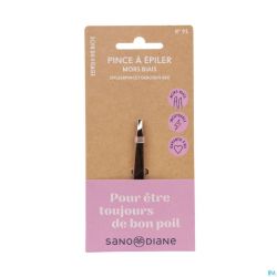 Sanodiane 91 Pince Epiler Mors Biais Rose