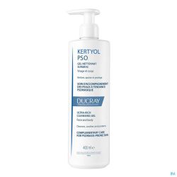 Ducray Kertyol Pso Gel Nettoyant Surgras 400ml