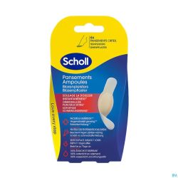 Scholl Pans Ampoule Pansement Orteil S/latex 6