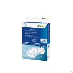 Careway Pansements Waterproof Steriles 7,5cmx10cm 5