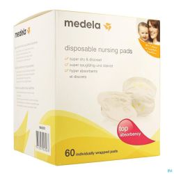 Medela compresses allaitement 60    0080373