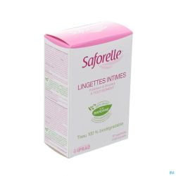 Saforelle Lingettes Intimes Individuelles 10 Pièces