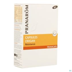 Pranarom Oregano Bio 10596 2x15 Gélules 