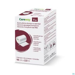 Careway Fix Adhesif N/tisse 10cm X 2,5m