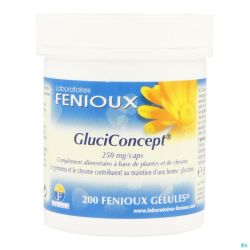 Gluciconcept Gélules 200x250mg