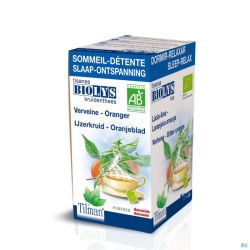 Thé Biolys Verveine-oranger Bio 20 Sachets