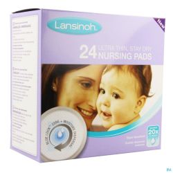 Lansinoh Compresses Anatomiques Absorbantes 24 Pièces