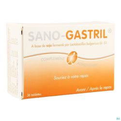 Yalacta Sano Gastril 36 Comprimés