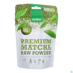 Purasana Vegan Pdr Matcha 75g Be-bio-02