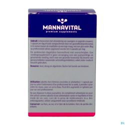 Mannavital Nattokinase Platinium V-caps 90