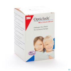 Opticlude Pansement Orthoptique Senior 82mm X 57mm