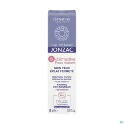 Jonzac Sublimactive Peau Mat.soin Eclat F.bio 15ml