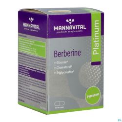 Mannavital Berberine Platinum V-gélules 60