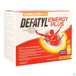 Defatyl Energy Plus Buv 15 Ampoules 15 Ml