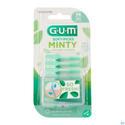 Gum Soft Picks Minty Medium 40