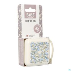 Bibs Pacifier Box Sucette Liberty Ivory&sage