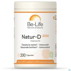 Natur D 3000 Be-life Pot Caps 200