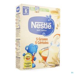 Nestle Baby Cereales 5 Cereales 250 G