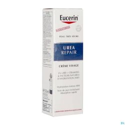 Eucerin Urearepair Cr Visage 5% Uree Tube 50ml Nf