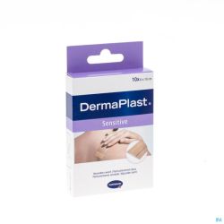 Hartmann Dermaplast Sensible 6x10cm 10 Pièces