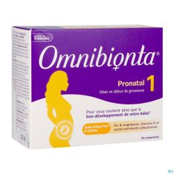 Omnibionta Pronatal 1 Désir et Début de Grossesse Boite de 8 Semaines Comprimés 56