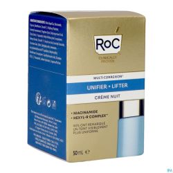 Roc Multi Correxion Even Tone+lift Crème Nuit 50ml