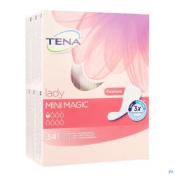 Tena Lady Mini Magic 761001 34 Pièce