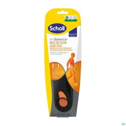 Scholl Semelles A/douleur Bas Dos S 1 Paire