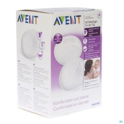 Avent Compresses d'Allaitement JetableS 60 Pièces