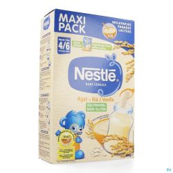 Nestle Baby Cereals Riz-vanille 500 G