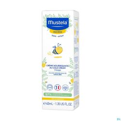 Mustela Peaux Sèches Crème Nourrissante au Cold Cream 40 Ml