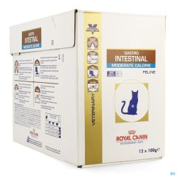 Veterinary Diet Gastro Intestinal Mod Cal Feline 12x100g