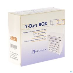 Pilbox 7 Days Nl-fr Pharmex Aca 1 Pièce