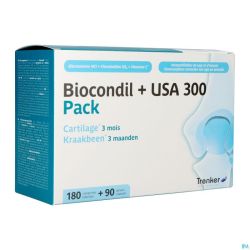 Biocondil Usa 300 Comp Pell 180 + Caps 90 Nf