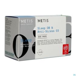 Metis Sleep 08 & A/stress 03 Duo V-caps 30x2