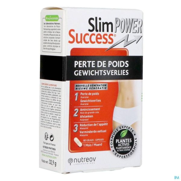 Slim Success Power Perte Poids Gélules 60