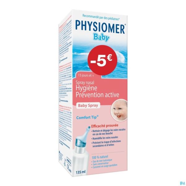 Physiomer Iso Baby Spray 135ml -5€